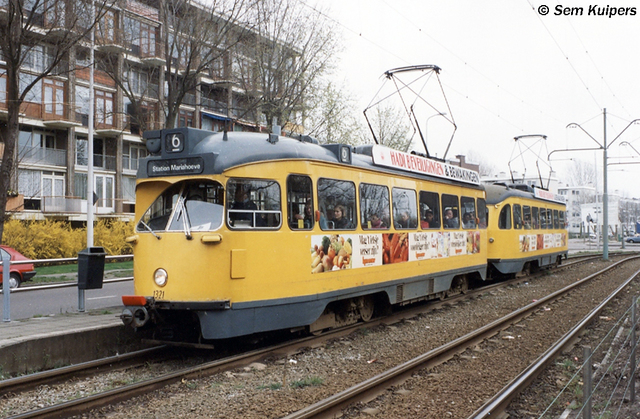 Foto van HTM Haagse PCC 1321 Tram door RW2014