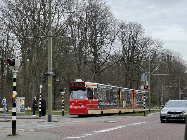 Foto van HTM GTL8 3125 Tram door_gemaakt Stadsbus