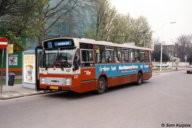 Foto van HTM DAF-Hainje CSA-II 437 Standaardbus door RW2014