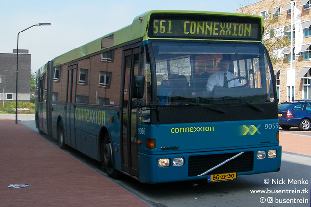 Foto van CXX Berkhof Duvedec G 9056 Gelede bus door Busentrein