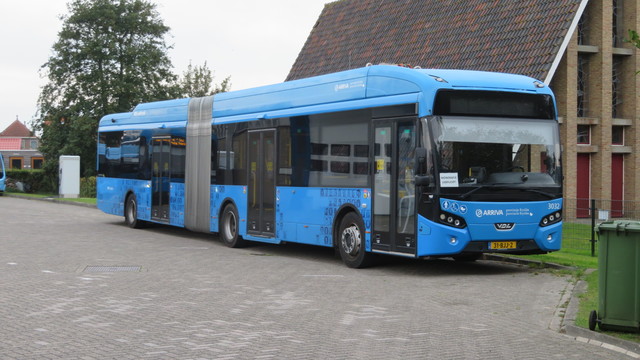 Foto van ARR VDL Citea SLFA-180 Electric 3032 Gelede bus door TreinspotterUtrecht