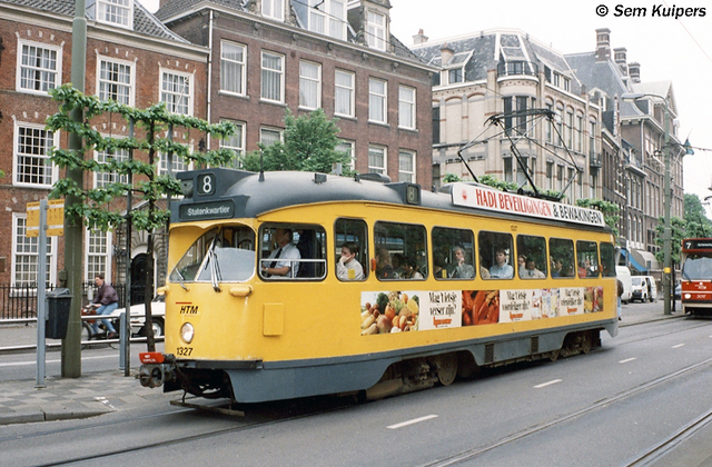 Foto van HTM Haagse PCC 1327 Tram door_gemaakt RW2014
