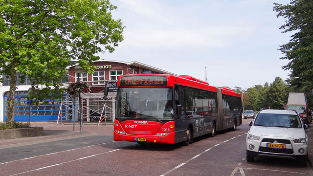 Foto van EBS Scania OmniLink G 1014 Gelede bus door OVdoorNederland