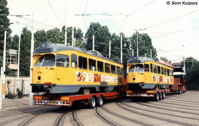 Foto van HTM Haagse PCC 1107 Tram door RW2014