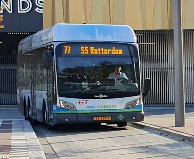 Foto van RET Van Hool A330 Fuel Cell 406 Standaardbus door Busseninportland
