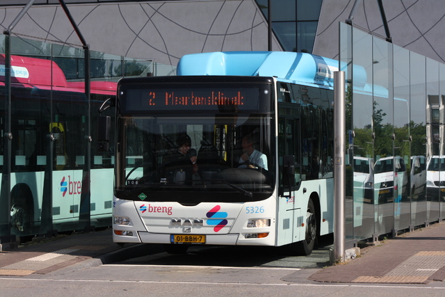 Foto van HER MAN Lion's City CNG 5326 Standaardbus door_gemaakt Tramspoor