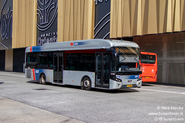 Foto van RET VDL Citea SLE-120 Hybrid 1234 Standaardbus door Busentrein
