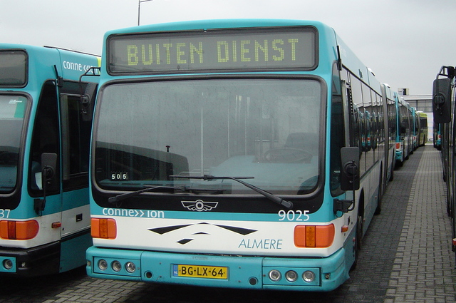 Foto van CXX Den Oudsten B93 9025 Gelede bus door_gemaakt wyke2207