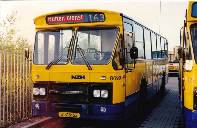 Foto van NZH DAF MB200 8690 Standaardbus door wyke2207