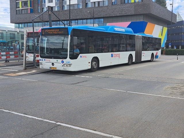 Foto van HER Mercedes-Benz Citaro G CNG 9285 Gelede bus door treinspotter-Dordrecht-zuid