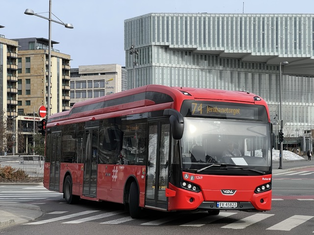 Foto van UniBuss VDL Citea SLF-120 Electric 1249 Standaardbus door_gemaakt Stadsbus