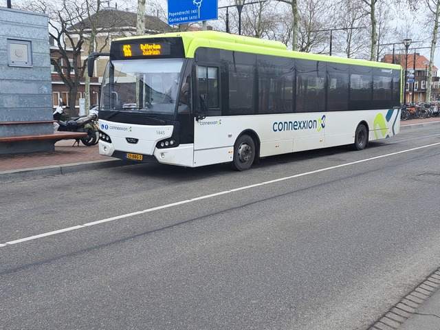 Foto van CXX VDL Citea LLE-120 5845 Standaardbus door treinspotter-Dordrecht-zuid