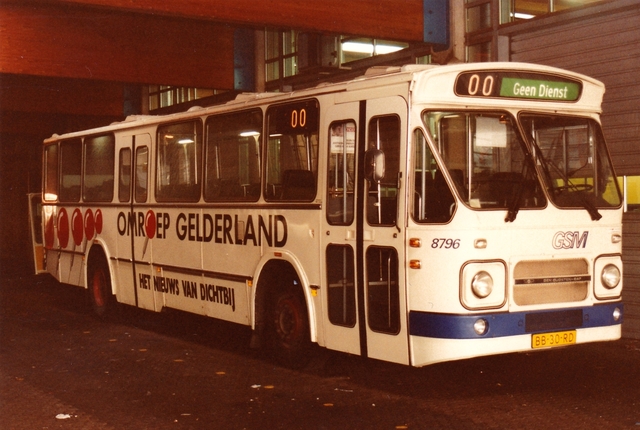 Foto van GSM DAF MB200 8796 Standaardbus door wyke2207