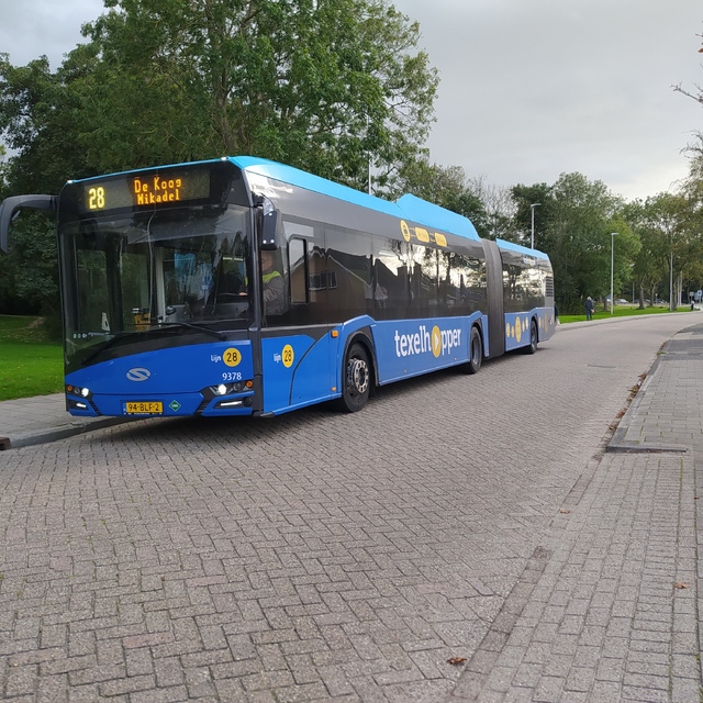 Foto van CXX Solaris Urbino 18 CNG 9378 Gelede bus door EenBusspotter