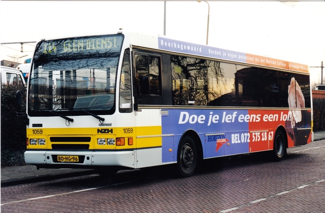 Foto van NZH Berkhof 2000NL 1059 Standaardbus door wyke2207