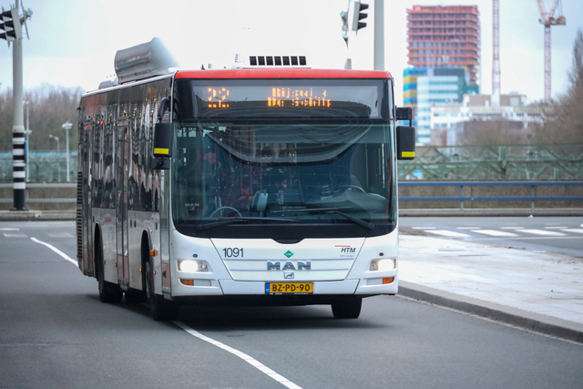 Foto van HTM MAN Lion's City CNG 1091 Standaardbus door_gemaakt CakiMedia