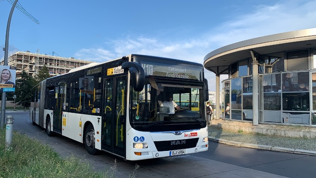 Foto van BVG MAN Lion's City G 4904 Gelede bus door Stadsbus