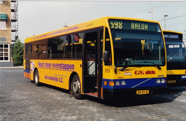 Foto van BBA Berkhof 2000NL 515 Standaardbus door wyke2207