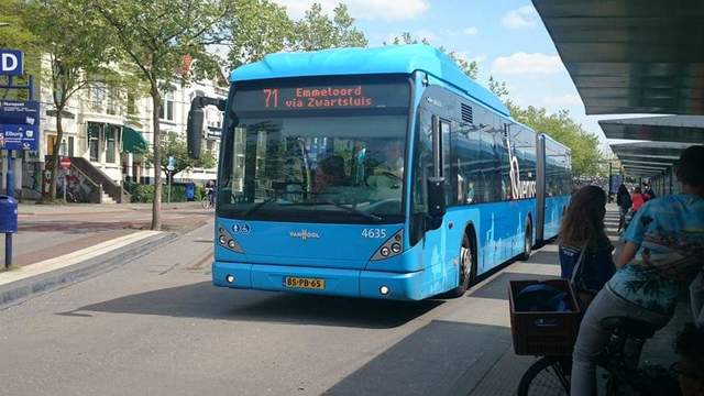 Foto van OVinIJ Van Hool AG300 4635 Gelede bus door HermesFan1992