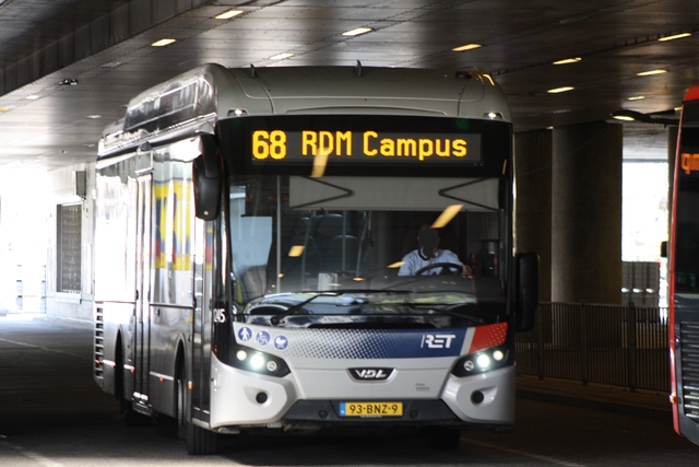 Foto van RET VDL Citea SLE-120 Hybrid 1245 Standaardbus door Tramspoor
