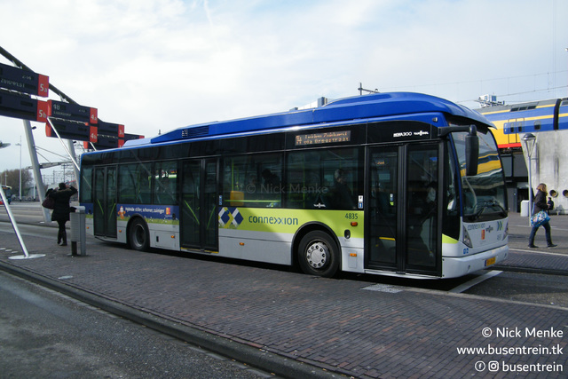 Foto van CXX Van Hool A300 Hybrid 4835 Standaardbus door_gemaakt Busentrein