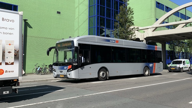 Foto van RET VDL Citea SLF-120 Electric 1424 Standaardbus door Stadsbus