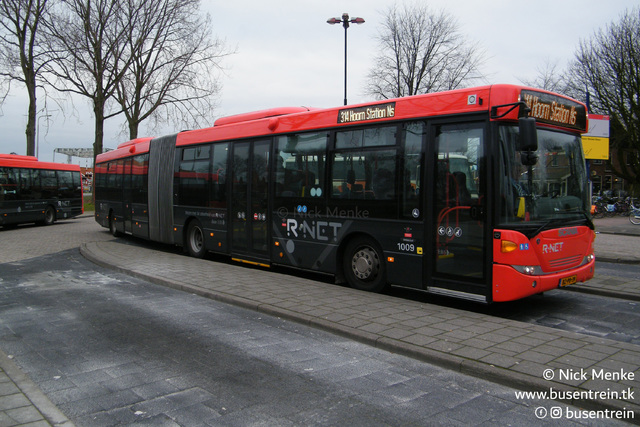 Foto van EBS Scania OmniLink G 1009 Gelede bus door Busentrein