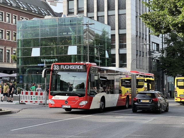 Foto van ASEAG Mercedes-Benz Citaro G 472 Gelede bus door_gemaakt Stadsbus