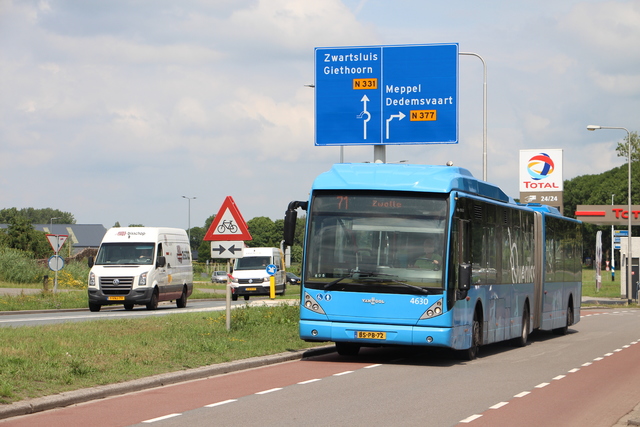 Foto van OVinIJ Van Hool AG300 4630 Gelede bus door jensvdkroft