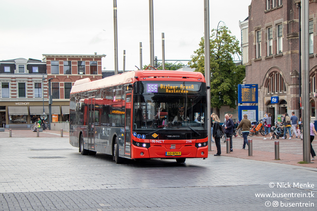 Foto van CXX Ebusco 2.2 (12,9mtr) 2114 Standaardbus door Busentrein