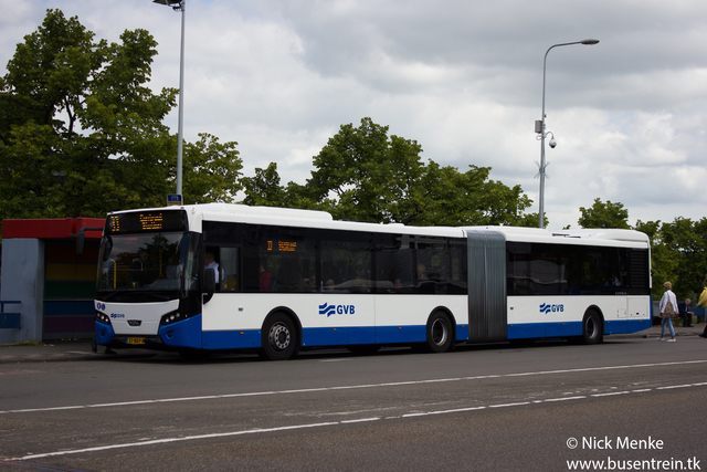 Foto van GVB VDL Citea SLFA-180 1404 Gelede bus door_gemaakt Busentrein