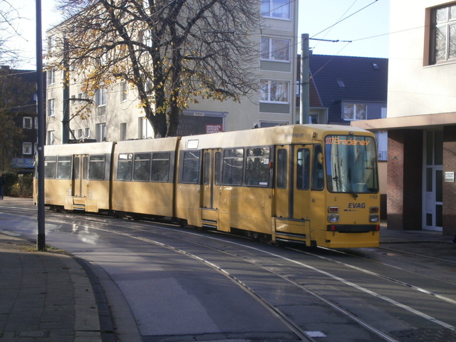 Foto van RBN Stadtbahnwagen M/N 8 1163 Tram door_gemaakt Perzik