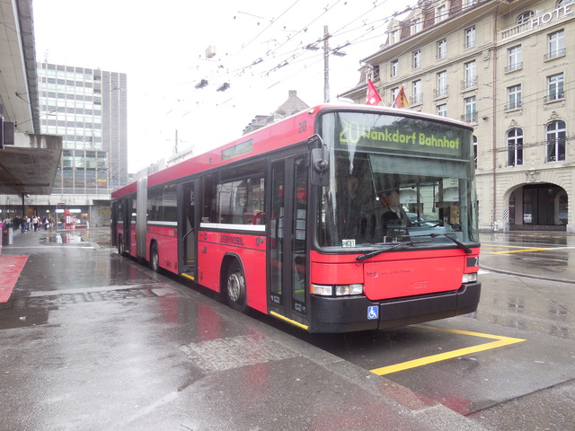 Foto van Bernmobil Hess Swisstrolley 20 Gelede bus door_gemaakt Stadsbus
