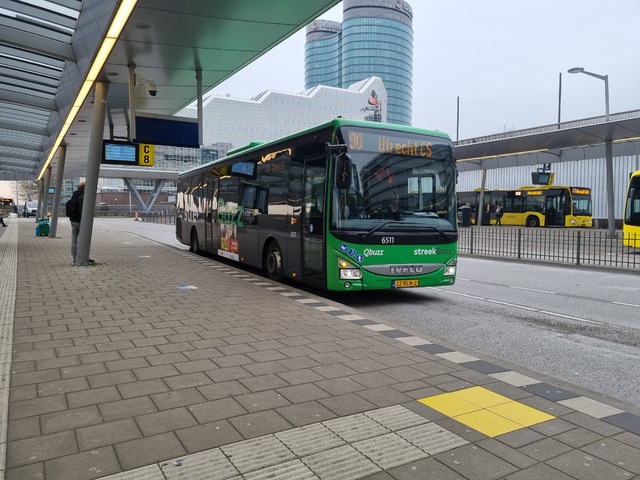 Foto van QBZ Iveco Crossway LE (13mtr) 6511 Standaardbus door Tramspoor