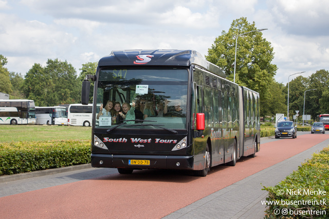 Foto van SWT Van Hool AG300 76 Gelede bus door_gemaakt Busentrein