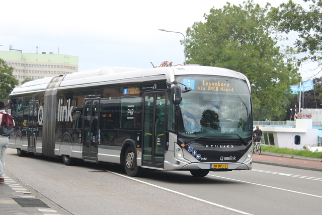Foto van QBZ Heuliez GX437 ELEC 7442 Gelede bus door MHVentura