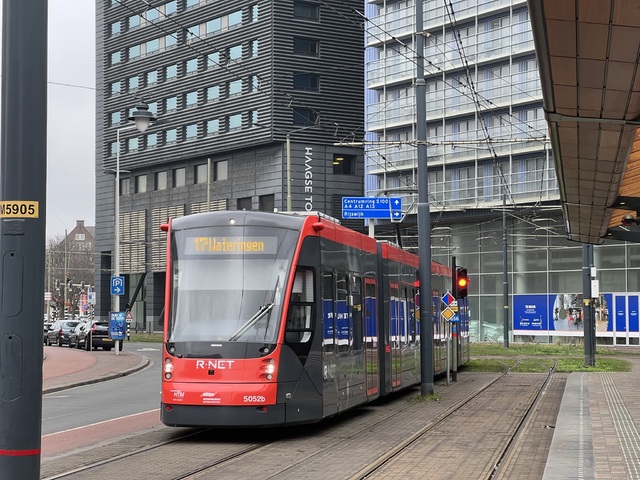 Foto van HTM Avenio 5052 Tram door Stadsbus