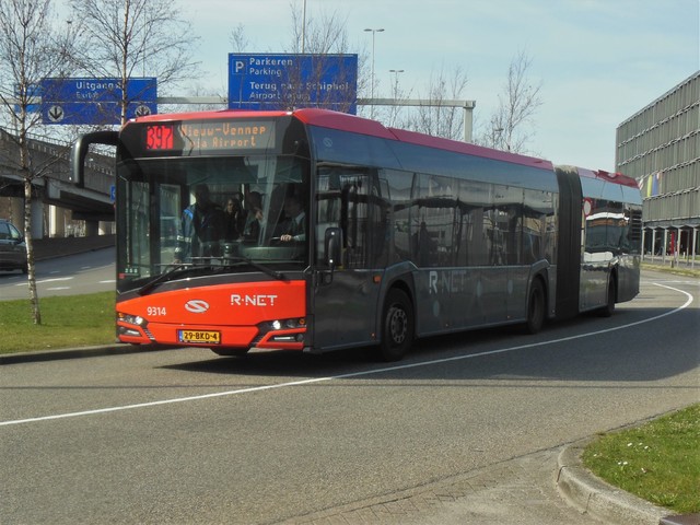 Foto van CXX Solaris Urbino 18 9314 Gelede bus door_gemaakt Lijn45