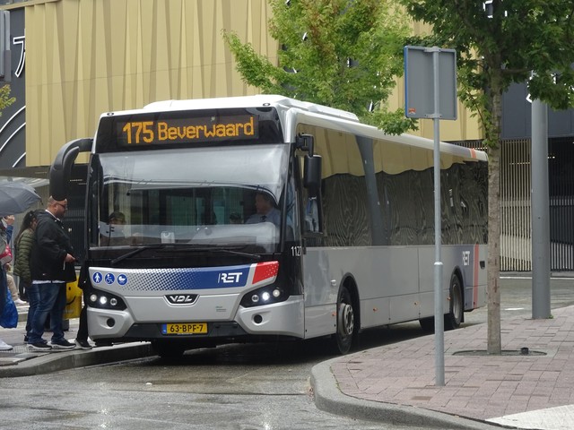 Foto van RET VDL Citea LLE-120 1127 Standaardbus door Rotterdamseovspotter