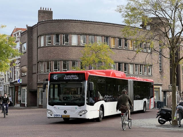 Foto van EBS Mercedes-Benz Citaro G NGT Hybrid 1110 Gelede bus door Stadsbus