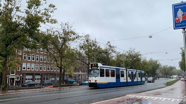 Foto van GVB 11G-tram 907 Tram door Stadsbus
