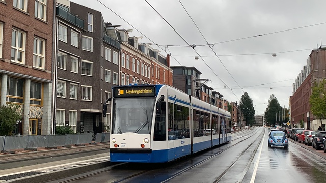 Foto van GVB Siemens Combino 2028 Tram door Stadsbus