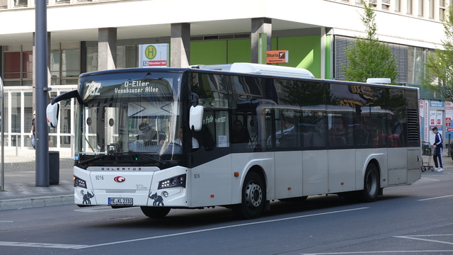 Foto van Rheinbahn Güleryüz Ecoline 12 9216 Standaardbus door WDK6761G1