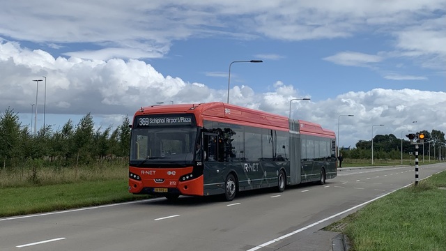 Foto van GVB VDL Citea SLFA-180 Electric 2172 Gelede bus door Stadsbus