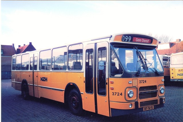 Foto van NZH DAF MB200 3724 Standaardbus door wyke2207
