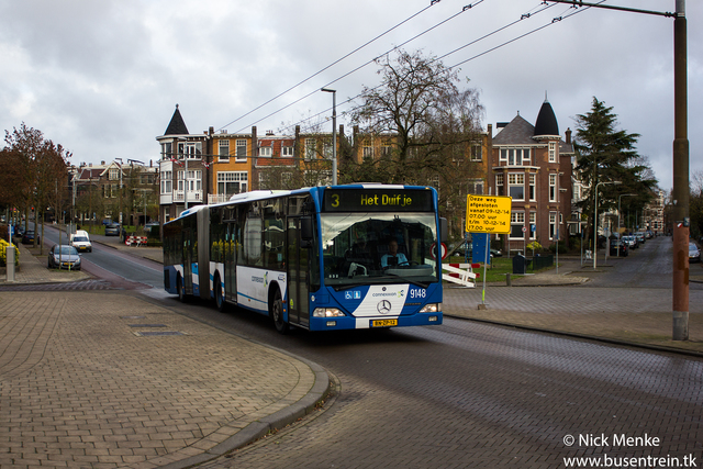 Foto van CXX Mercedes-Benz Citaro G 9148 Gelede bus door Busentrein
