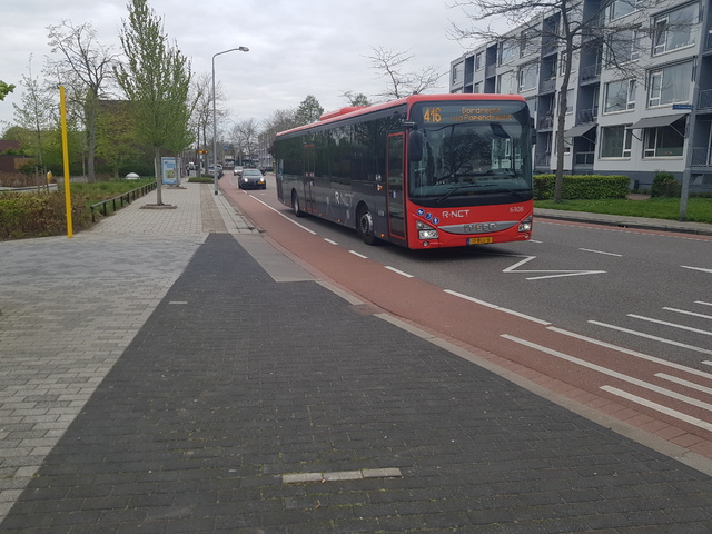 Foto van QBZ Iveco Crossway LE (13mtr) 6308 Standaardbus door_gemaakt treinspotter-Dordrecht-zuid