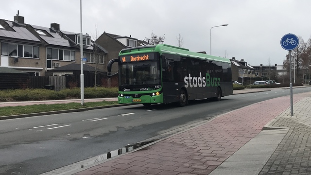 Foto van QBZ Ebusco 2.2 (12mtr) 6107 Standaardbus door Rotterdamseovspotter