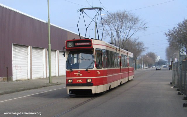 Foto van HTM GTL8 3100 Tram door HaagsTramNieuws