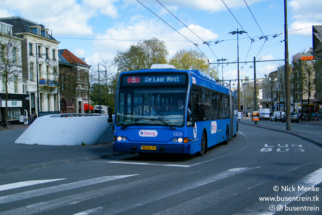 Foto van NVO Berkhof Premier AT 18 5220 Gelede bus door_gemaakt Busentrein